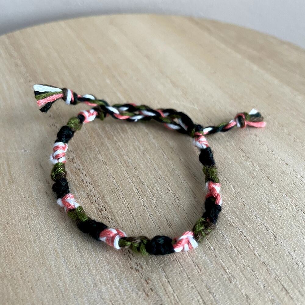 Neela Bracelet anklet trendy comfortable tie embroidery‎ thread woven gift